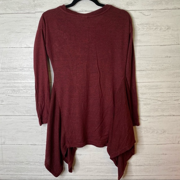 🌈 Lildy asymmetrical tunic length sweater - Picture 5 of 5